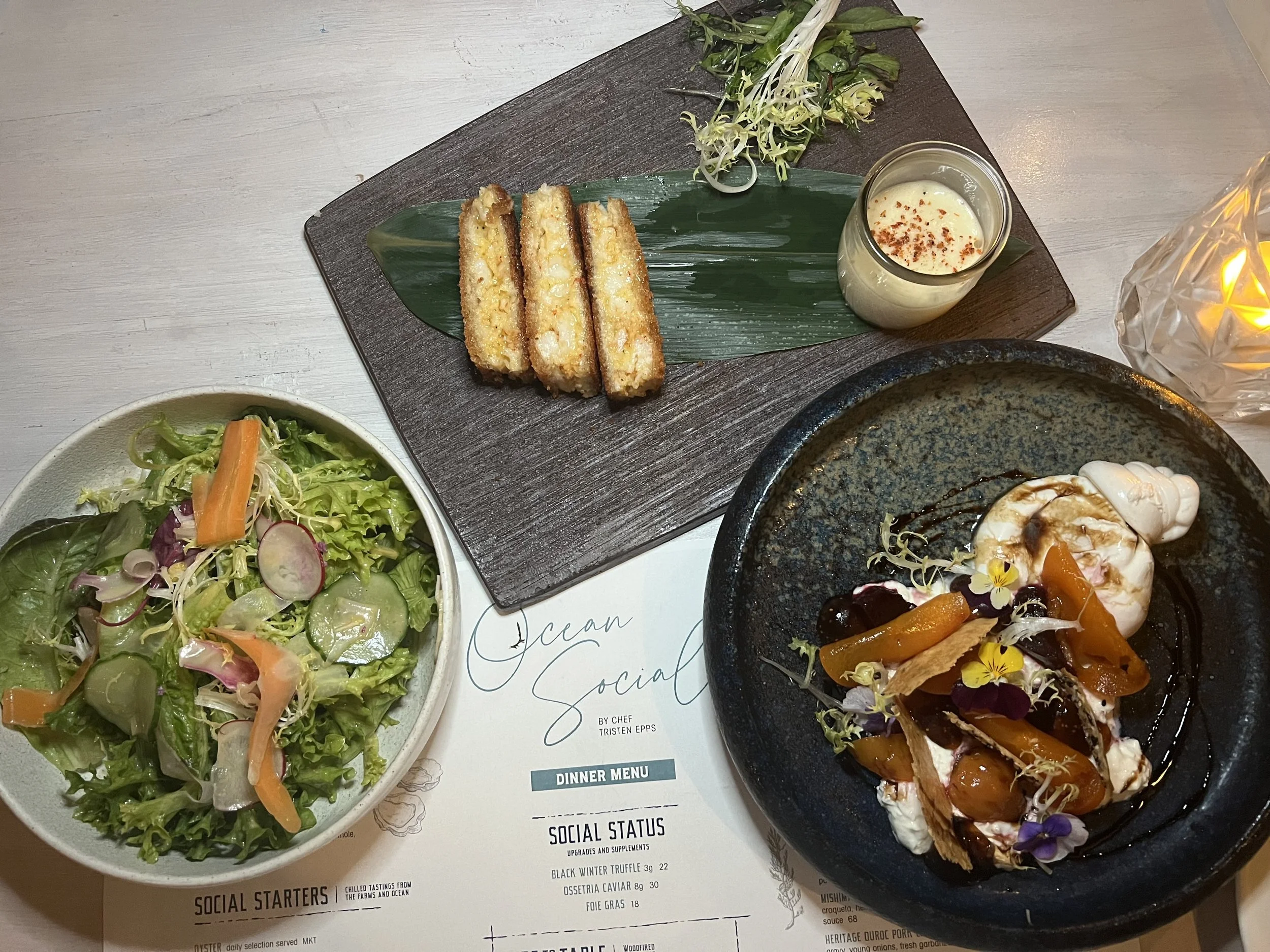Ocean Social: Reimagined by Chef Tristen Epps 