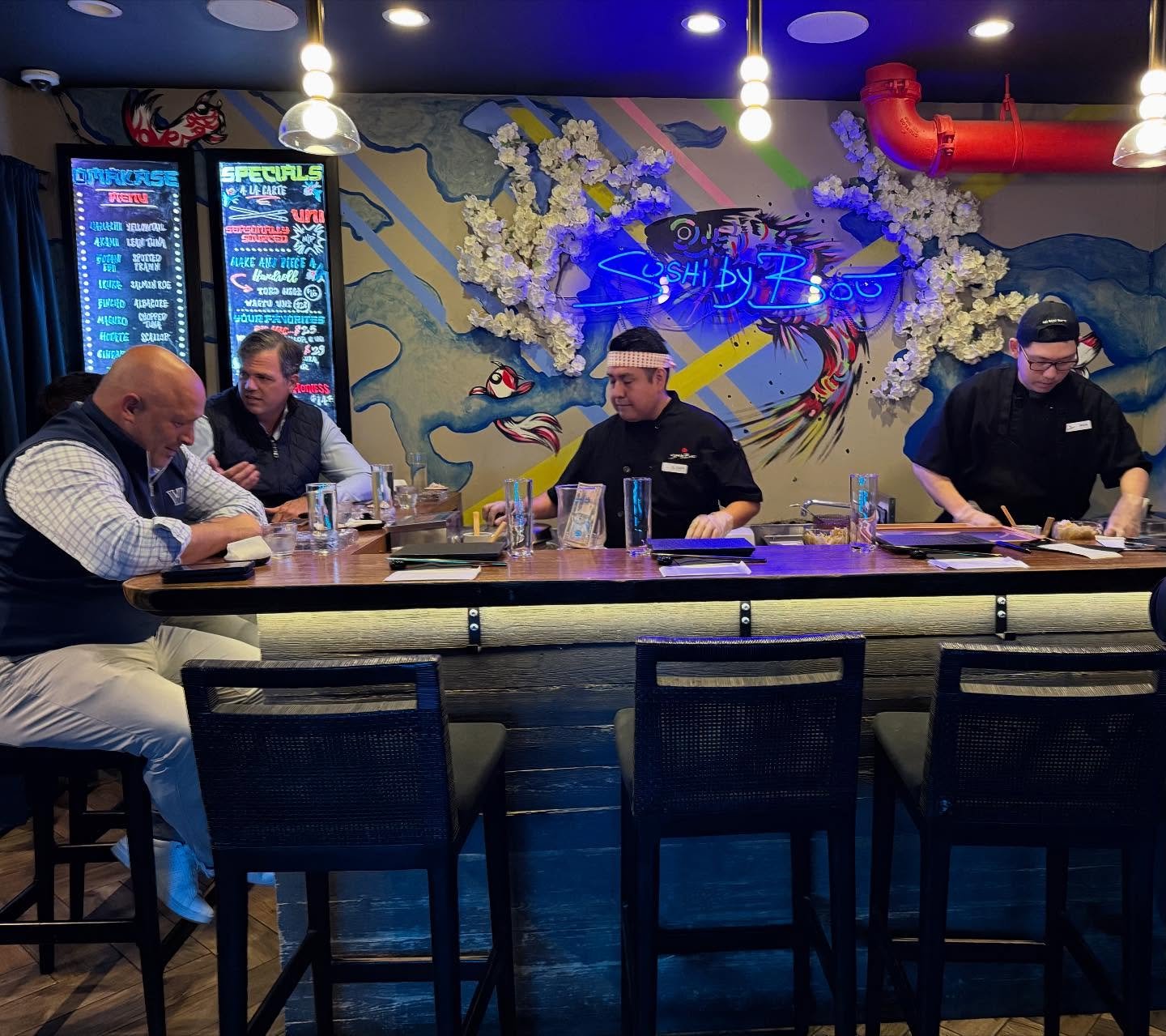 12 course 30 minute #omakase at @sushibybou_ 🍣
I was fortunate to visit their first location in the private suite of Gianni Versace at the @thevillacasacasuarinaofficial in 2018( former Versace Mansion on Ocean Drive) 
Today in 25+ locations, includ