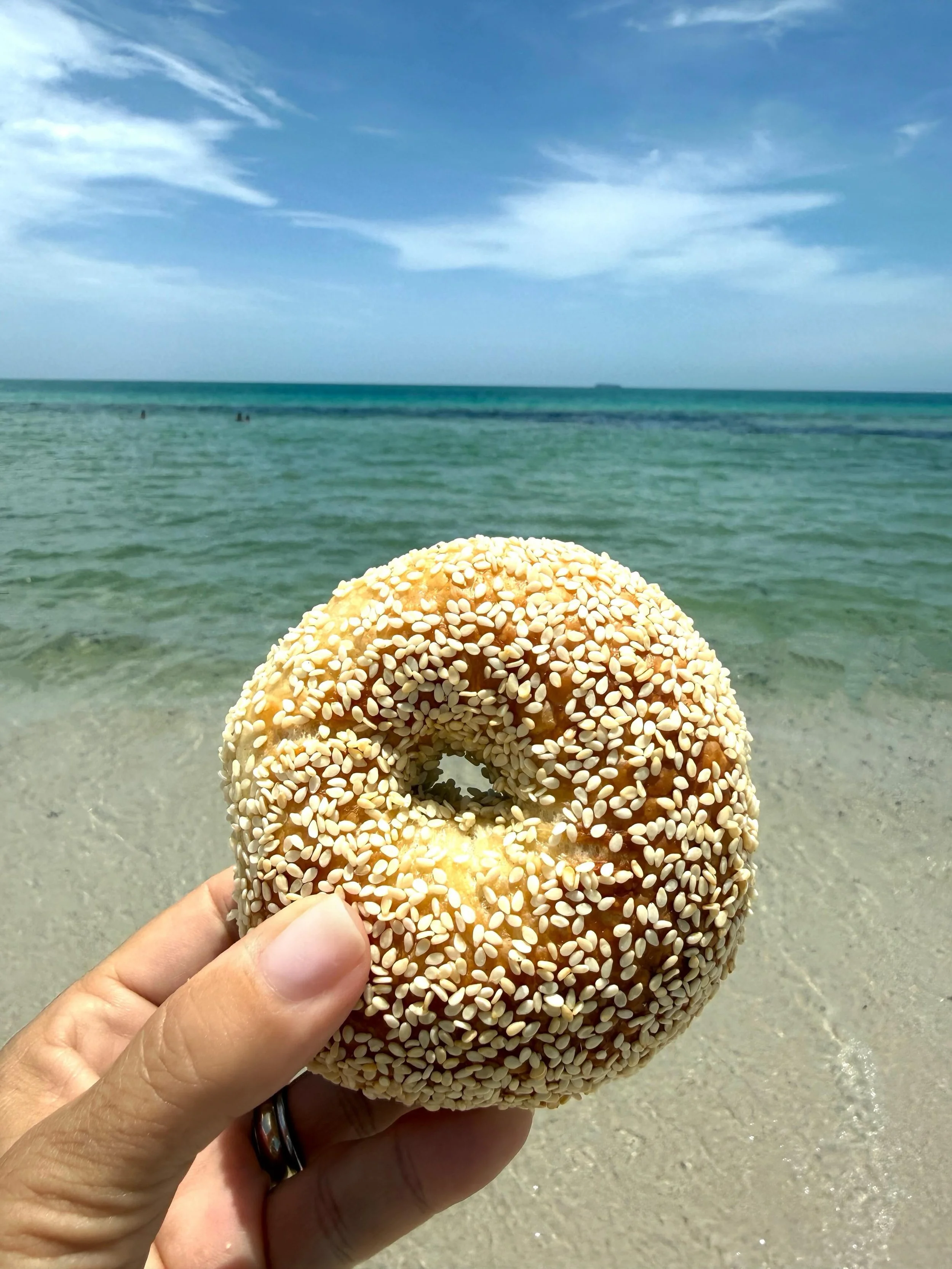 Welcome to Miami (dba in Aventura) @popupbagels 
From my hometown in Westport, CT to my home in Miami Beach&hellip;thank goodness! 🥯
#popupbagels #miabites