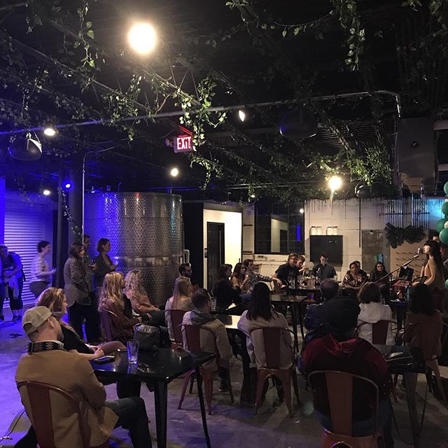 @elisabethbeckwitt packed the house tonight for the #themakersseries at @urbanwinerynashville !!