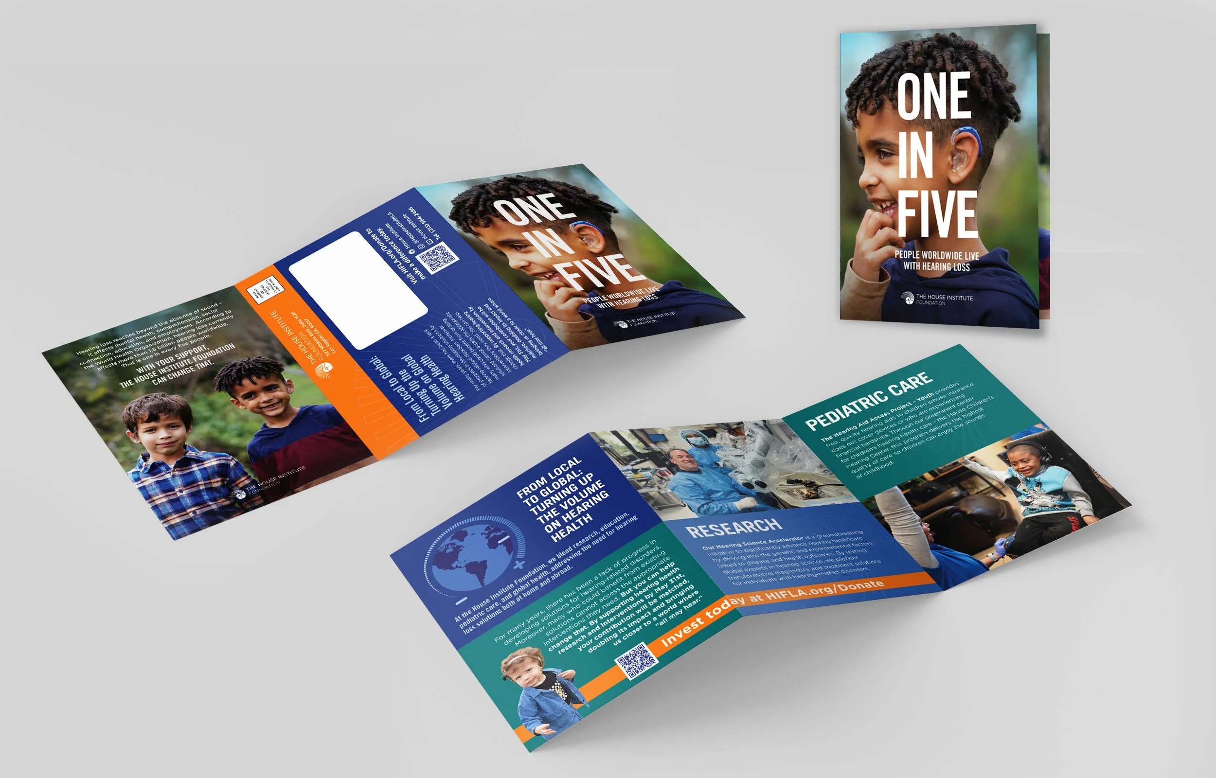 The House Institute Tri-fold mailer