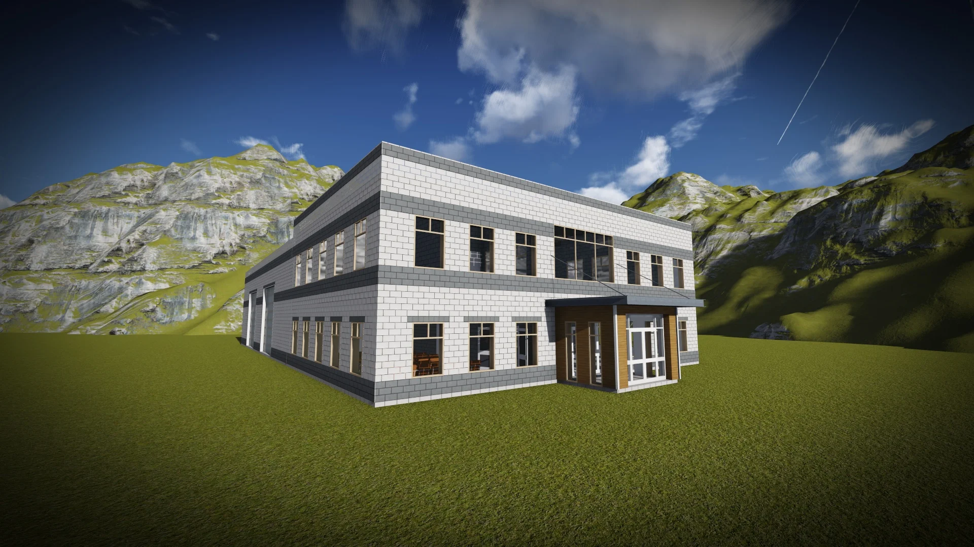 A 3D rendering of a building currently under design. Helping people "see" is so much easier today because of computer technology. At DEIV Architecture, we extensively use 3D modeling on every project, so clients can always get to "see" their world.
