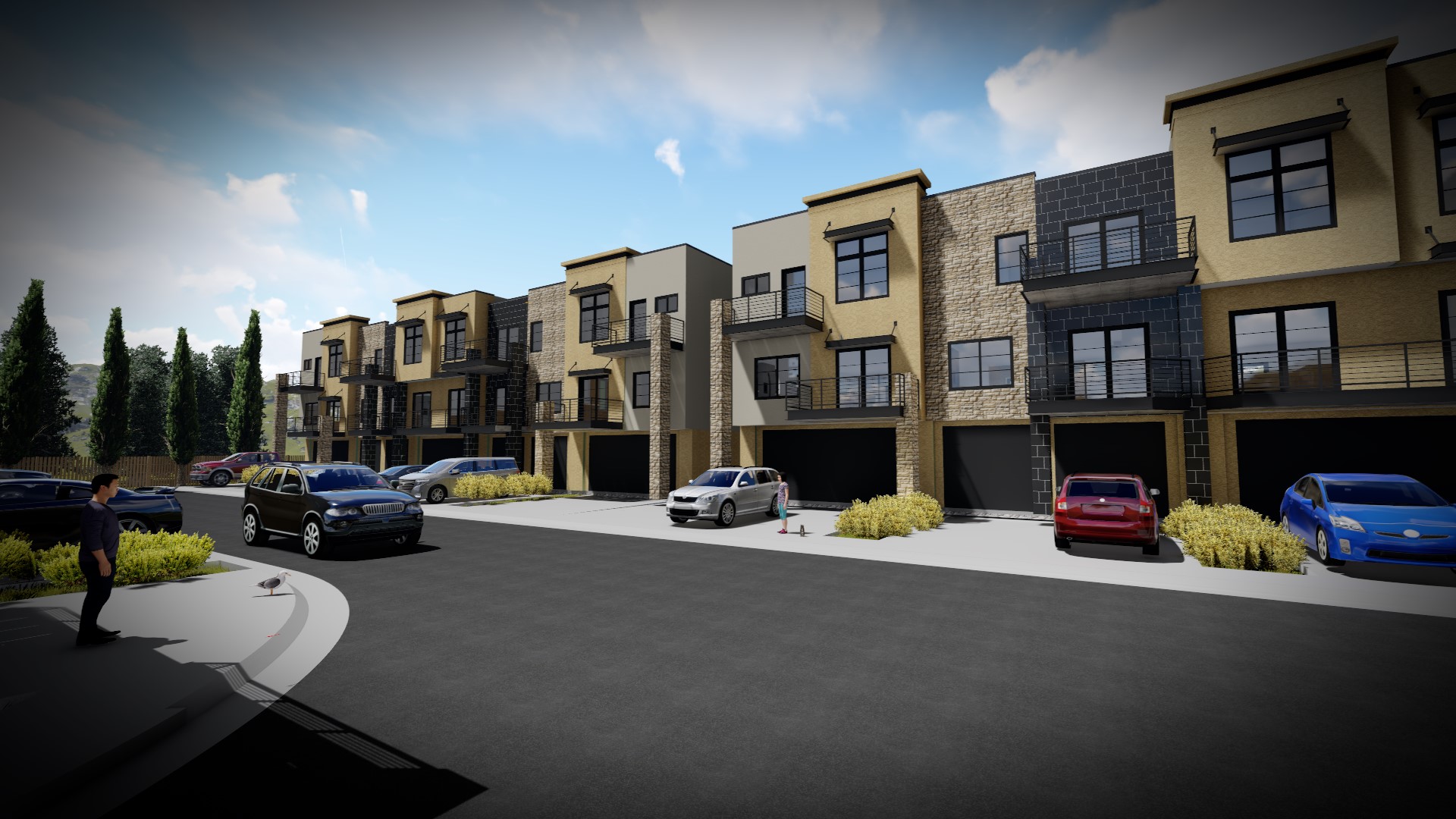 I spent much of the day yesterday developing this vision for a possible future development of a site for a client. Helping others see the vision.... that is my job.