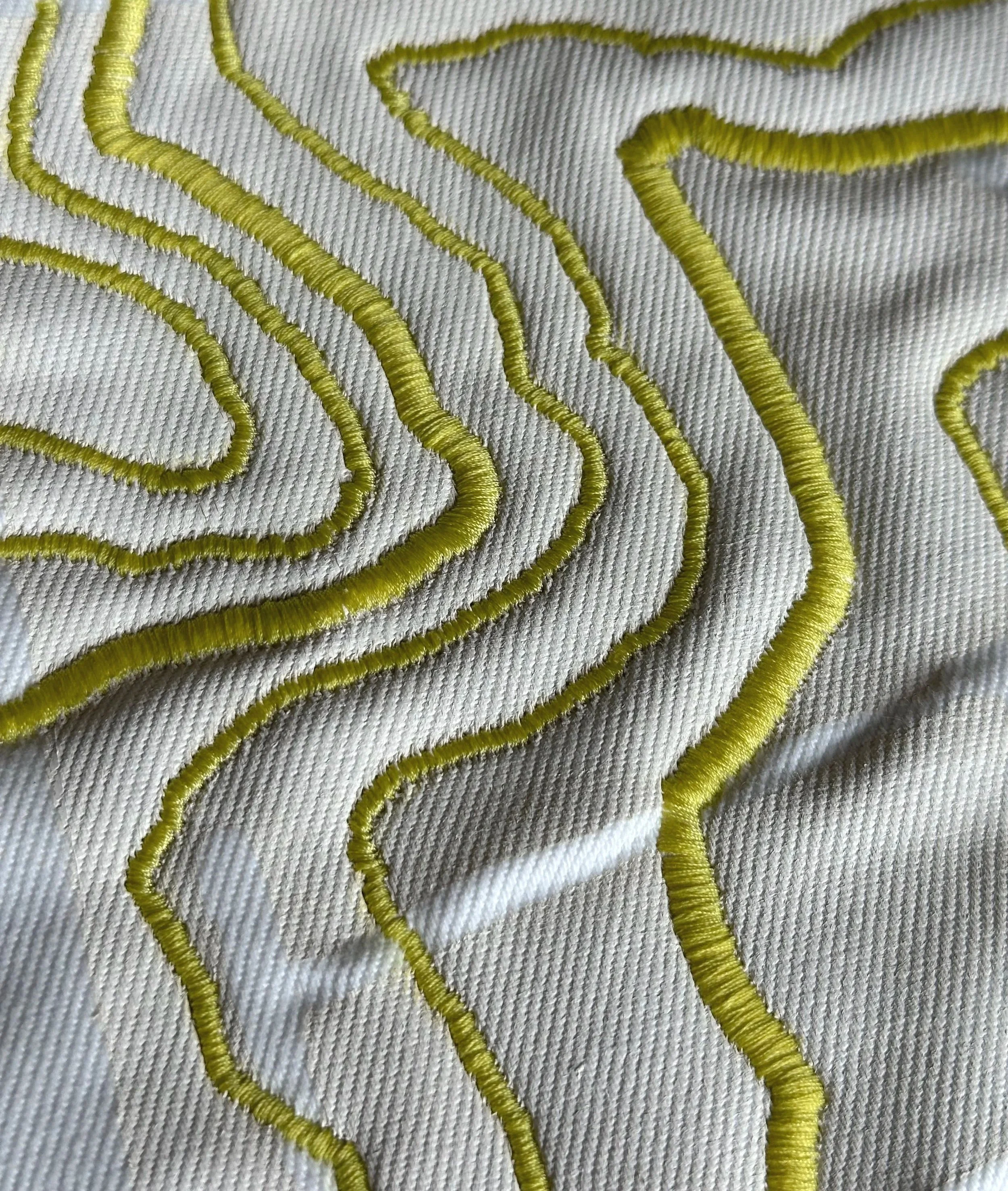 Cole Valley topography | chartreuse