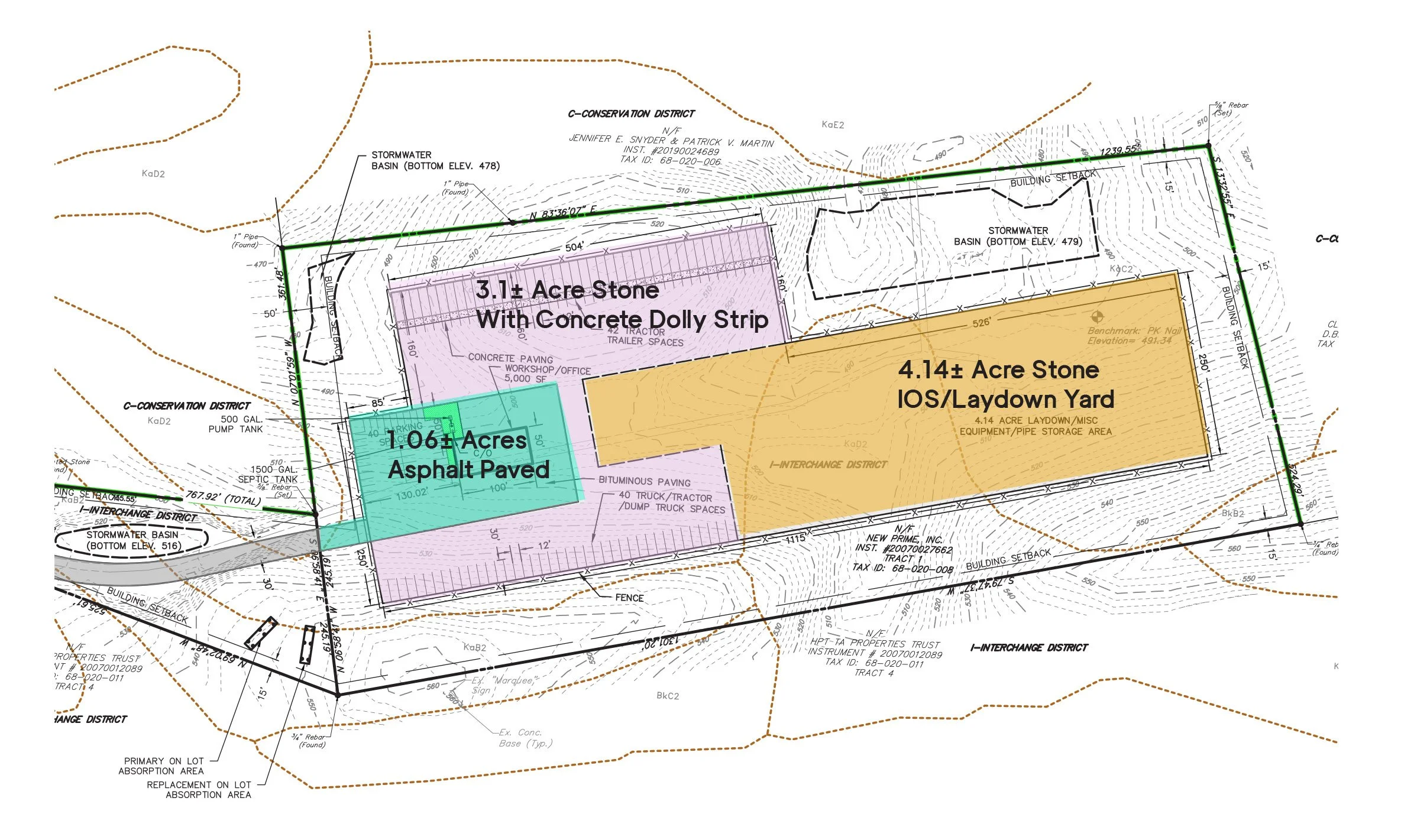 Image of the site plan