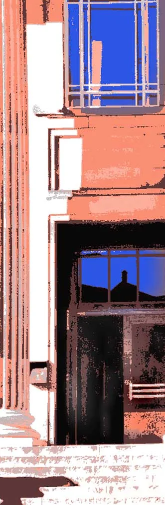 Detail from the Parkinson Steps print