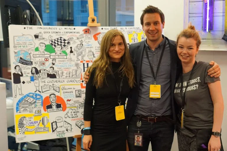 With Google and Mindshare working on Huddle event. London 2015