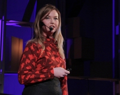 Speaking at TEDxNantes, Nantes France, 2015
