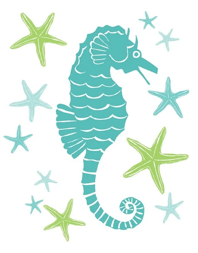 Seahorse notecard (turquoise).jpg
