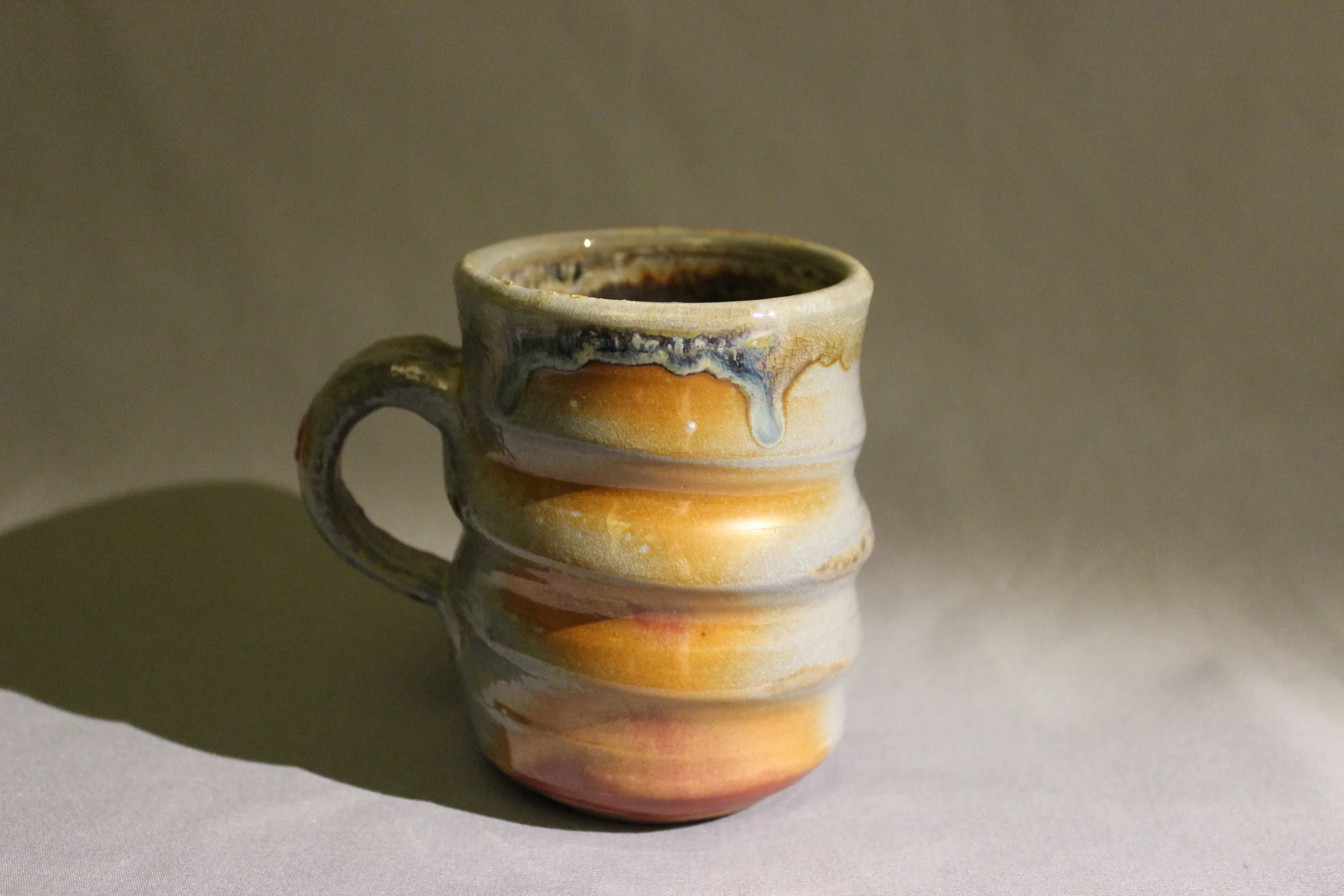Wood Fired Swirling Mug