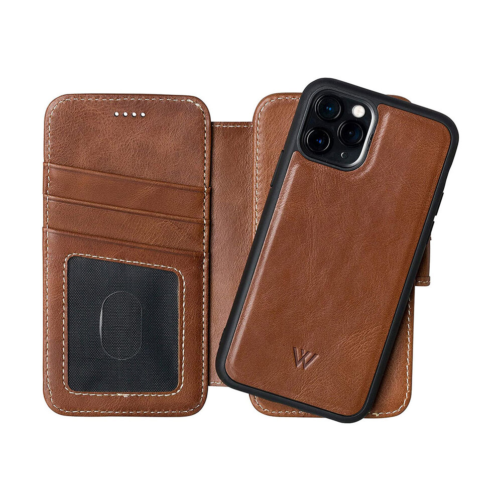  Wilken Genuine Leather iPhone Crossbody Wallet and