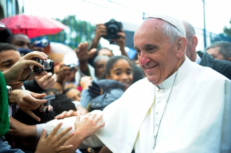 Pope Francis at the Madison Square Garden