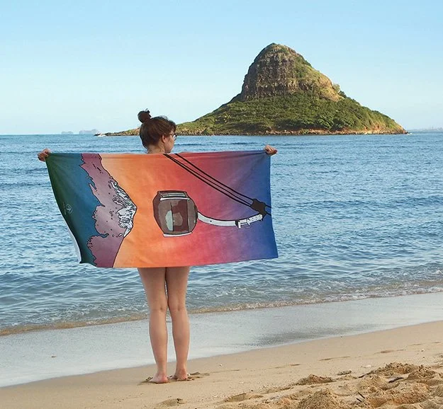 Tram Beach Towel
