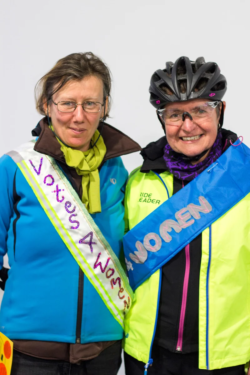 The chains that set women free; Heritage cycle tour 1st of November