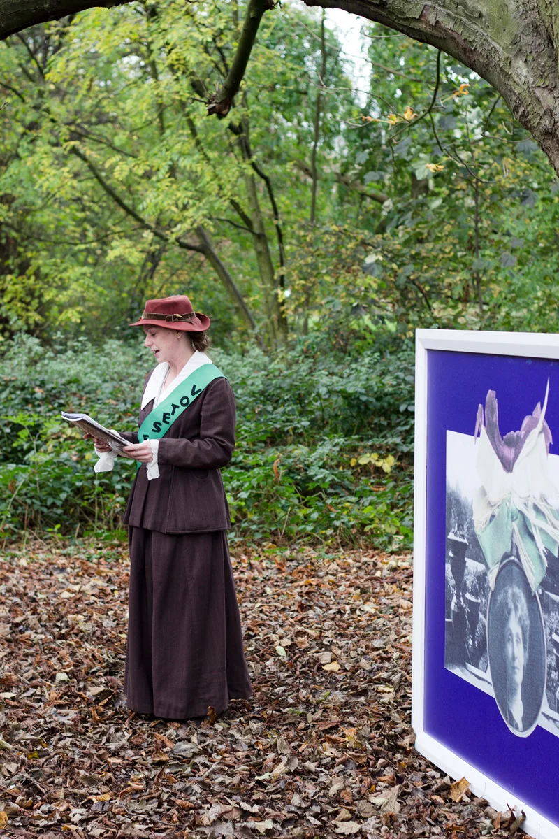 Alexandra Arts Pankhurst in the Park Nov 1