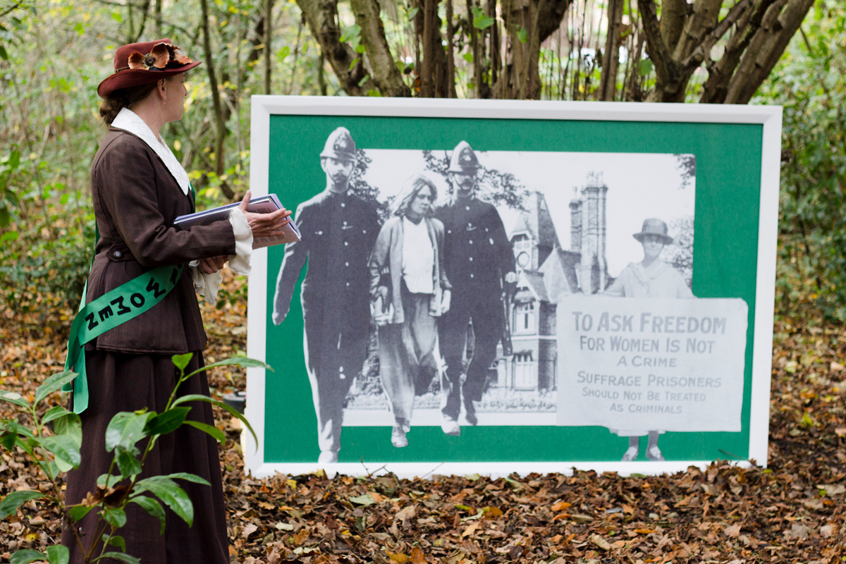 Alexandra Arts Pankhurst in the Park Nov 1