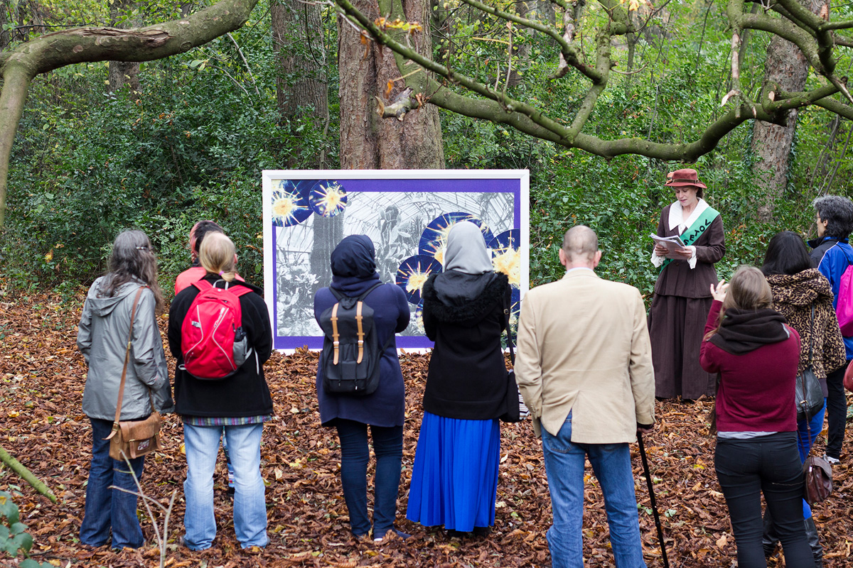 Alexandra Arts Pankhurst in the Park Nov 1