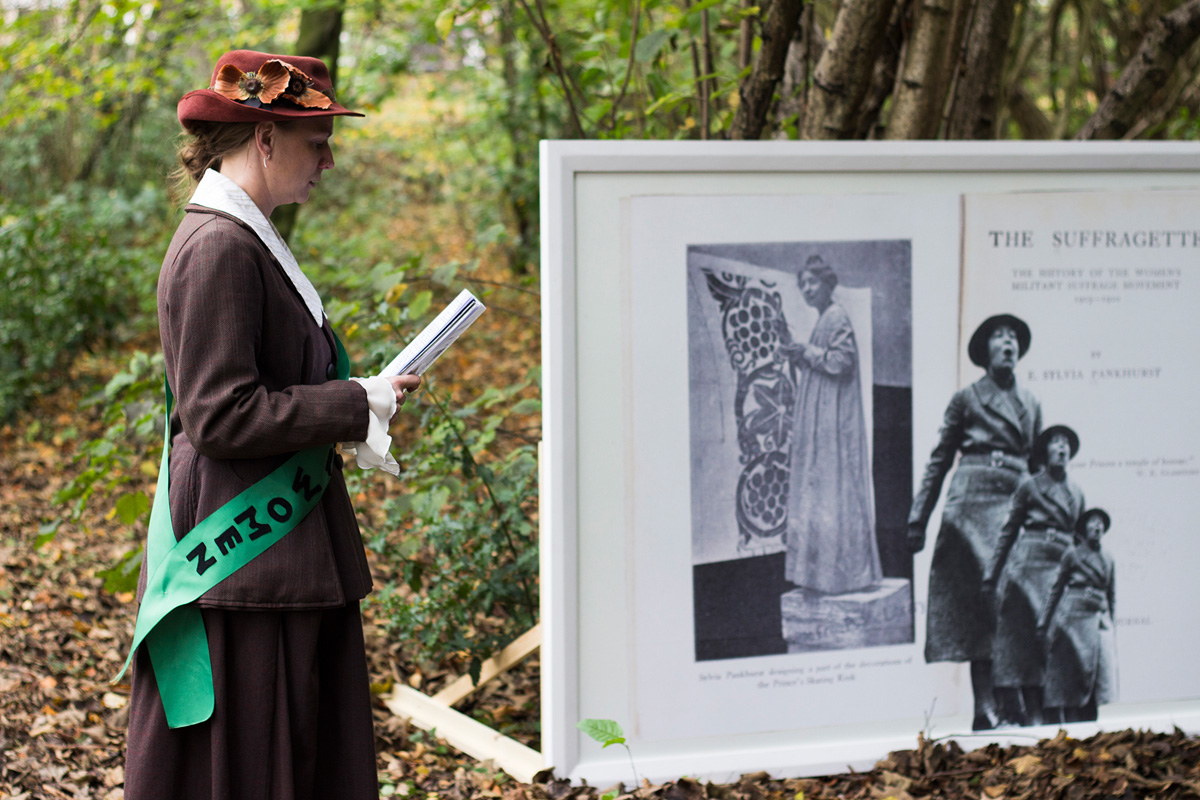Alexandra Arts Pankhurst in the Park Nov 1
