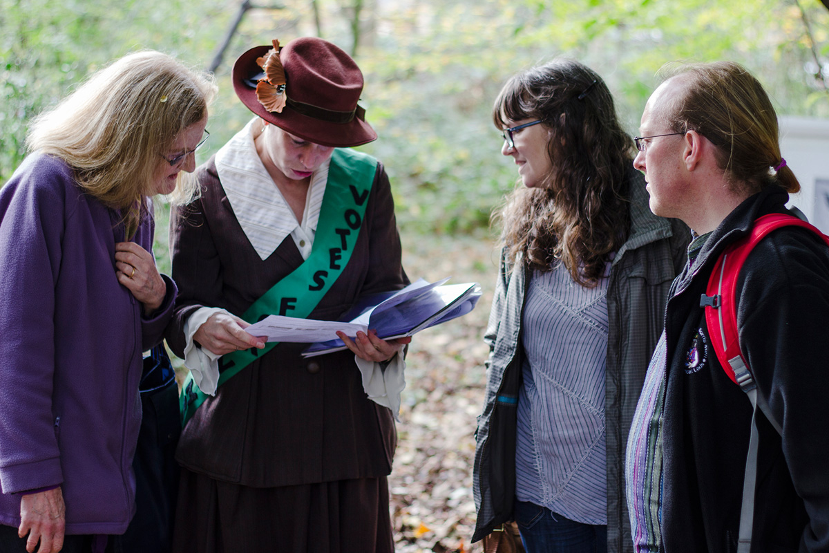 Alexandra Arts Pankhurst in the Park Nov 1