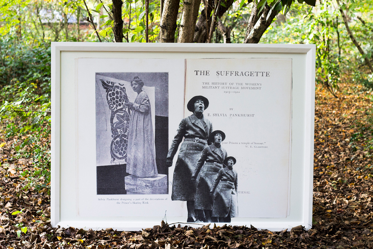 Alexandra Arts Pankhurst in the Park Nov 1