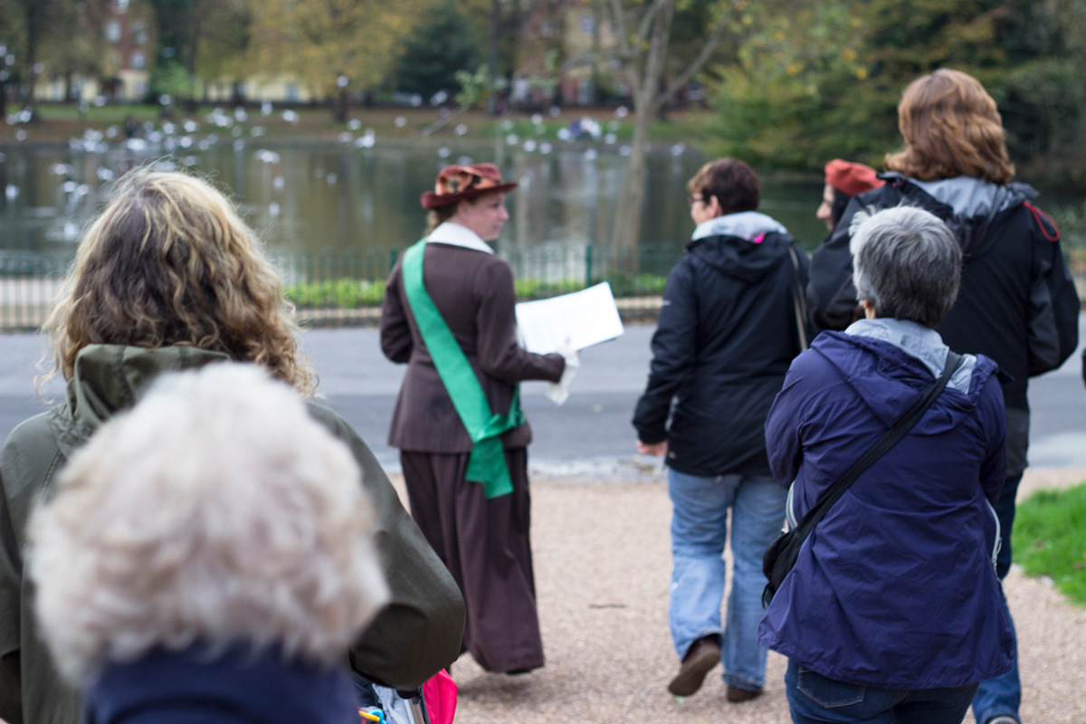 Alexandra Arts Pankhurst in the Park Nov 1