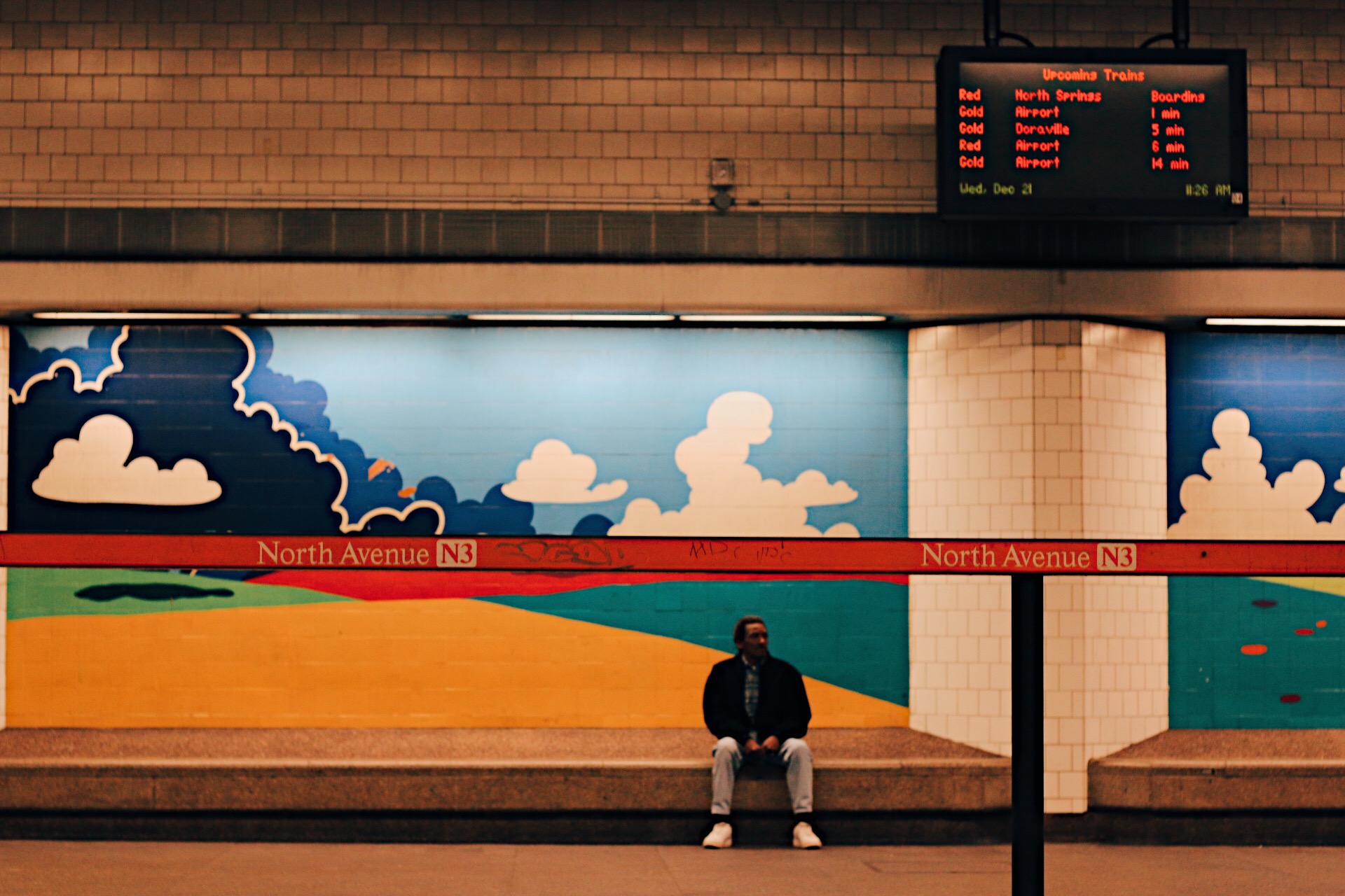 North Avenue Marta Station, Atlanta, GA