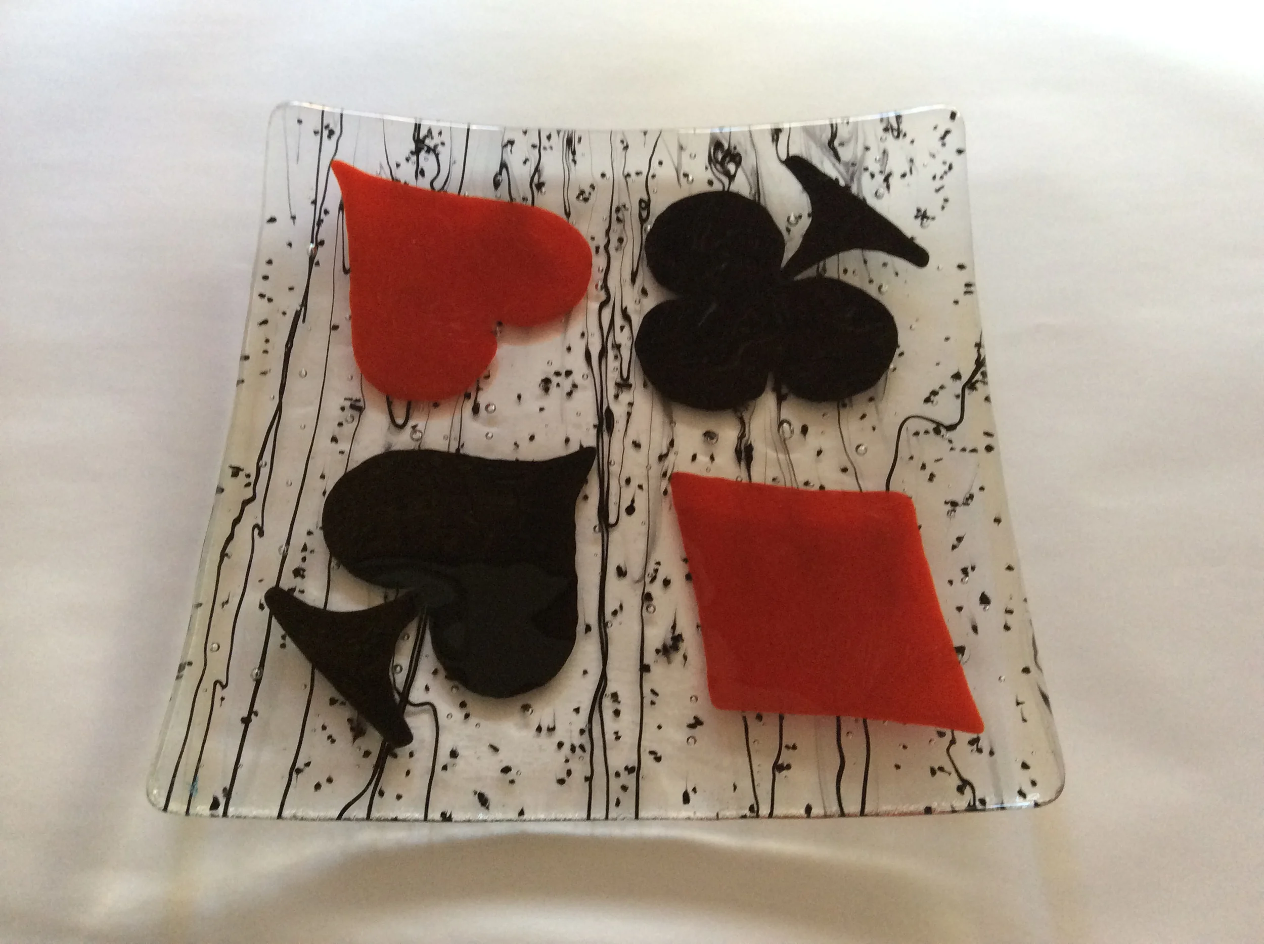 Let's Play Cards Plate