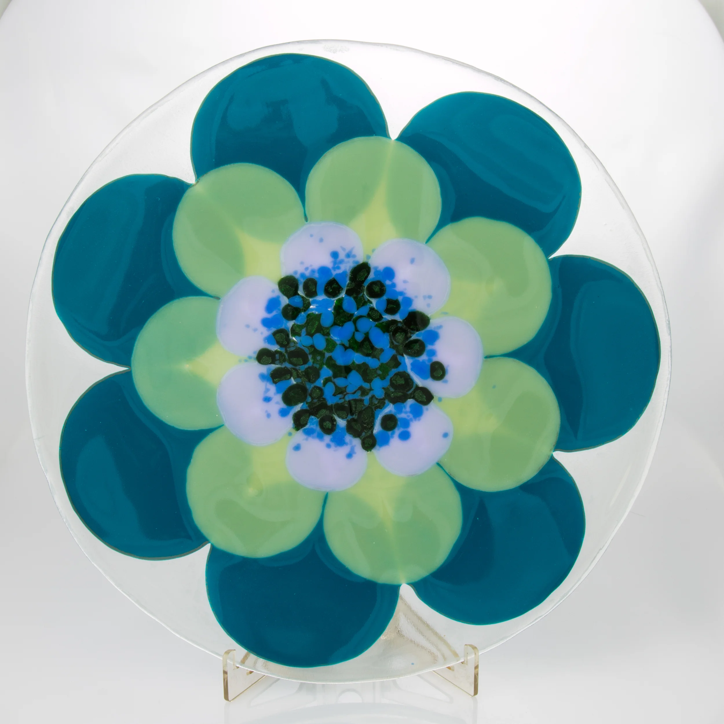 Blue Green Plate