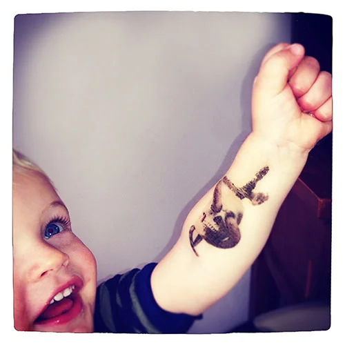 a Temporary Tattoo