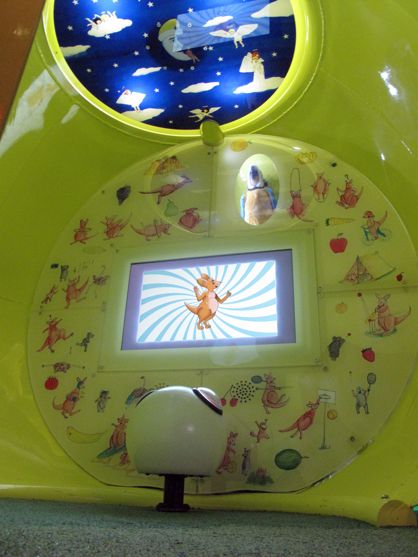 Inside the Time Machine at the Magic Garden
