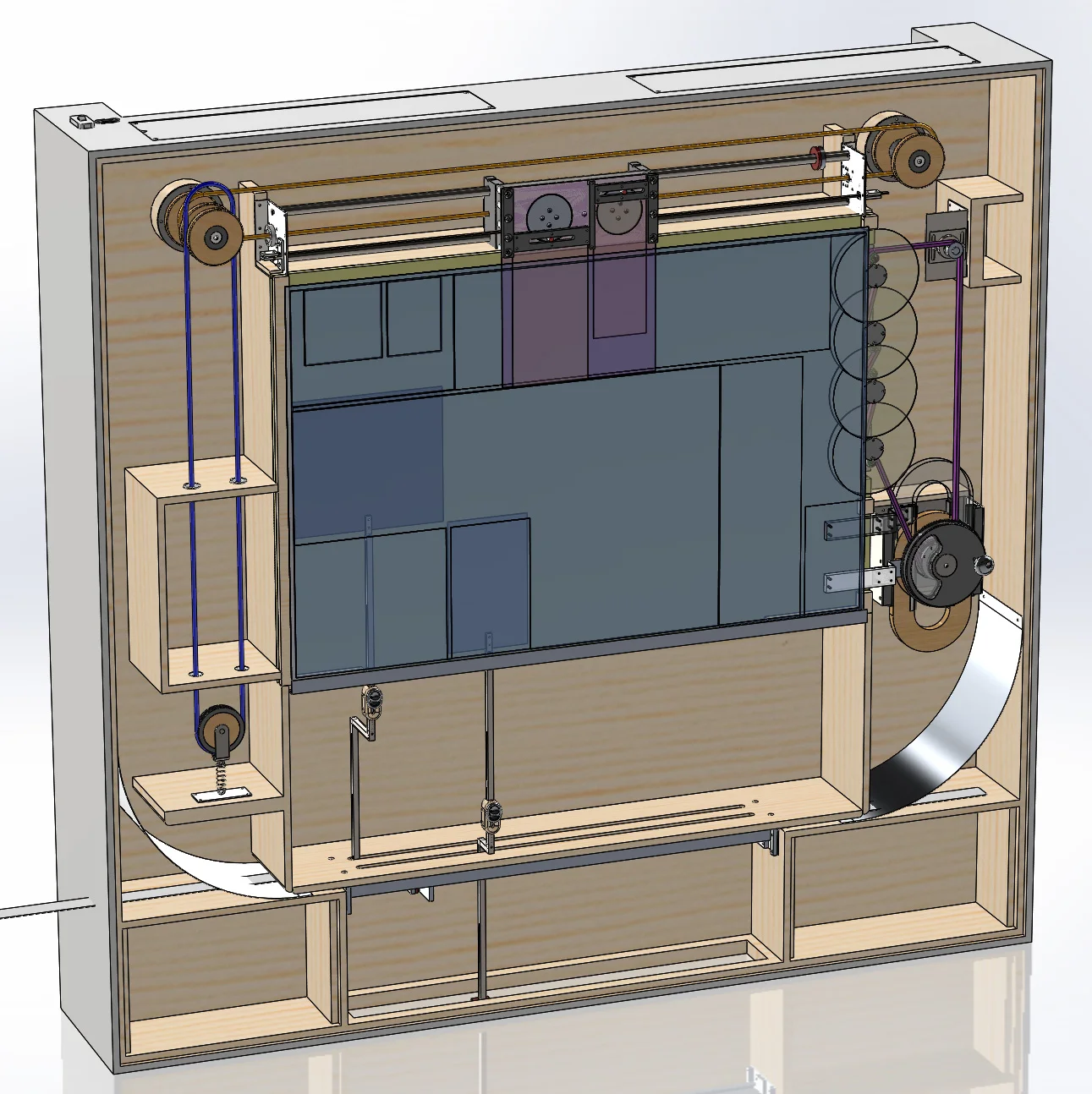 Interactive Shadow Puppet Show CAD model