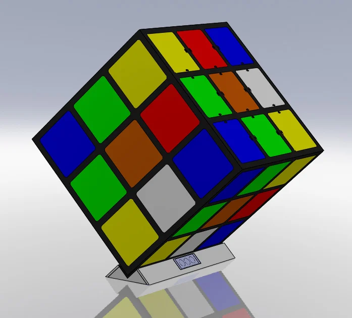 Interactive Rubik' Cube