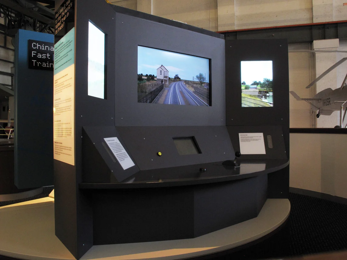 Fast China Train Early Warning System Simulator