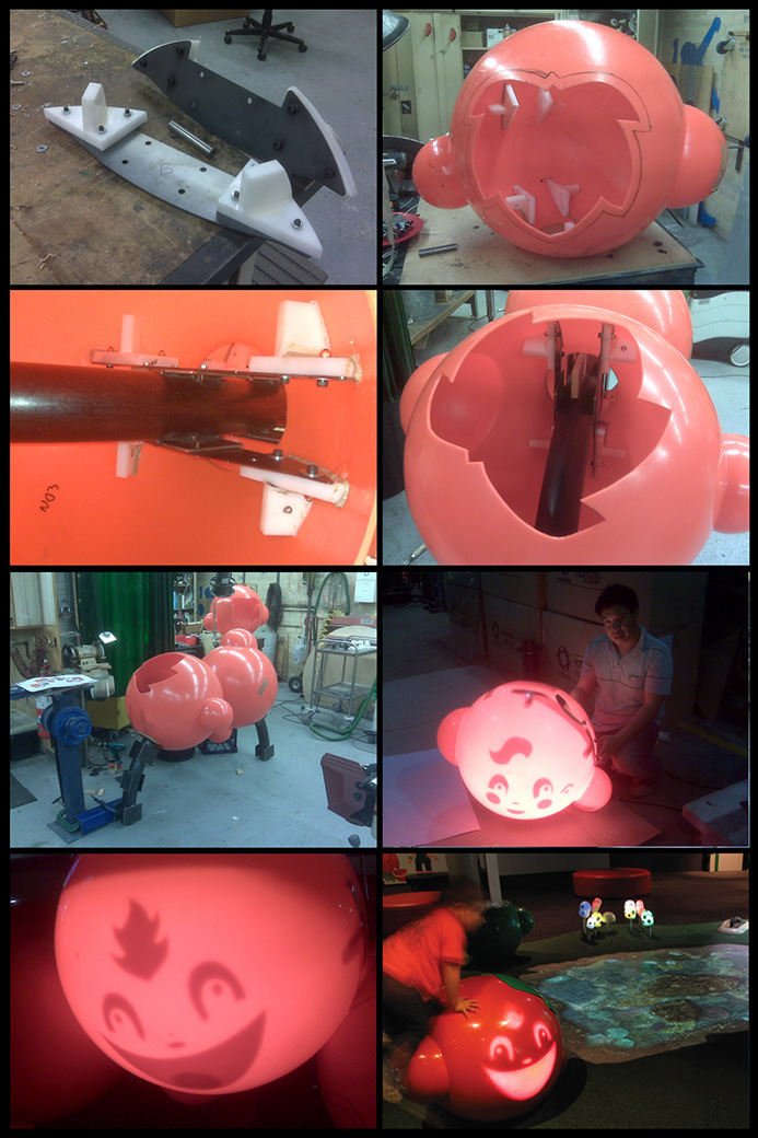 Making the Pumpkin Climbing Arc