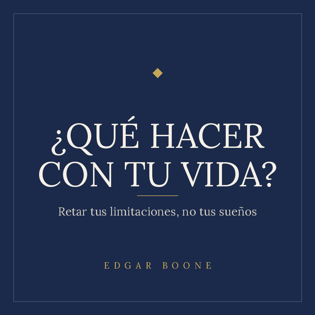 ¿Qué Hacer Con Tu Vida?
