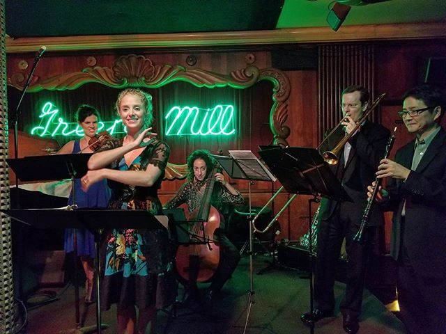 OMG we played The Green Mill! @greenmillcocktail