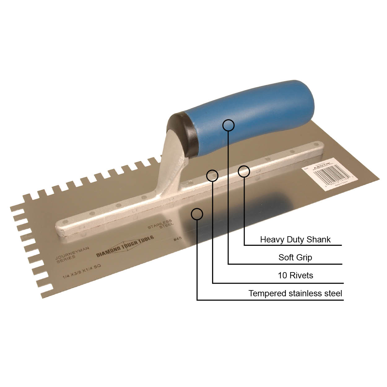 Notch Trowels & V Trowels