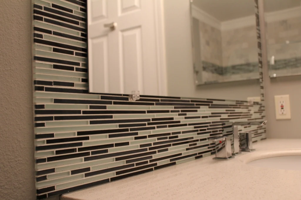 Black and White Bamboo Pattern