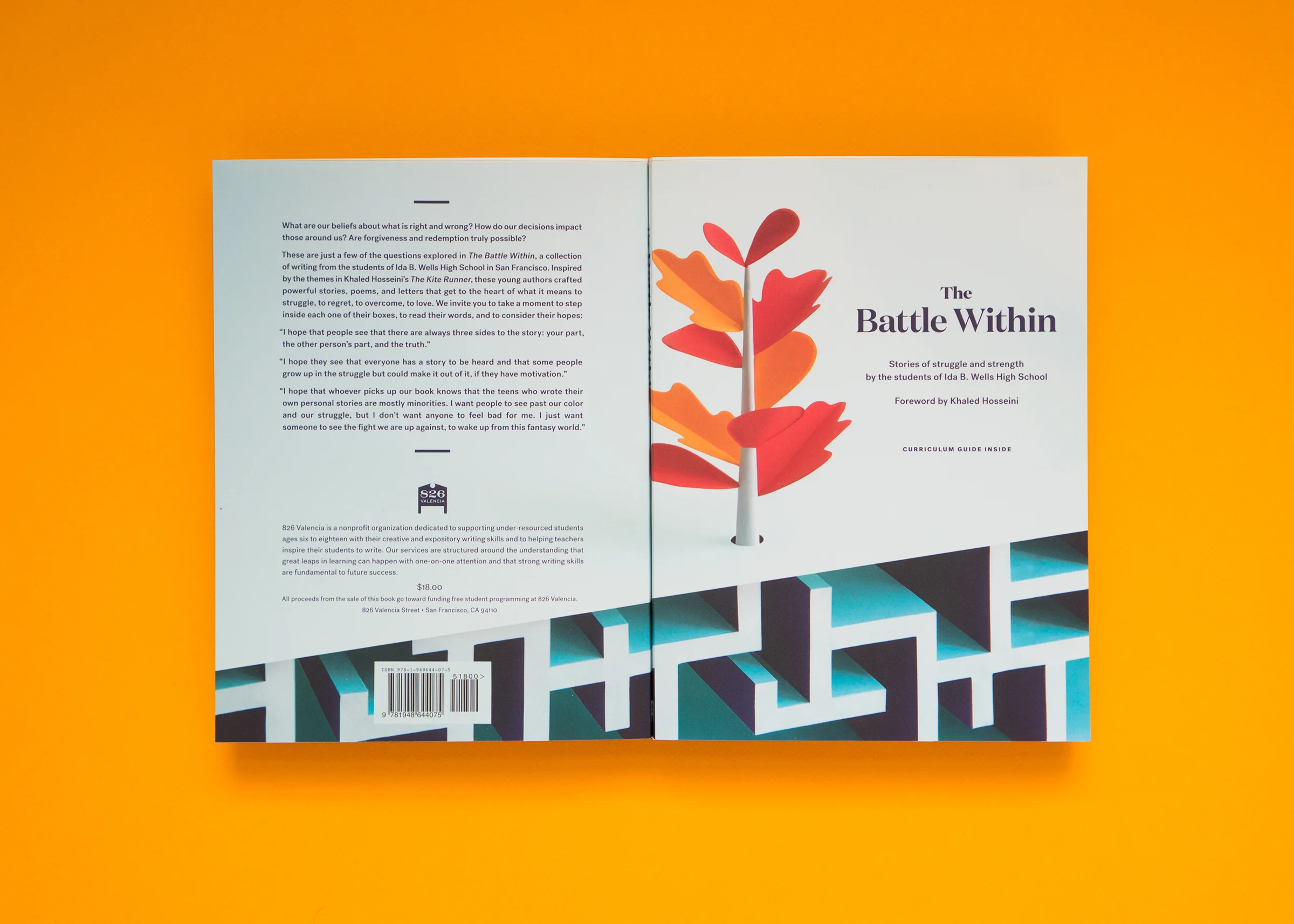 The Battle Within book front and back cover