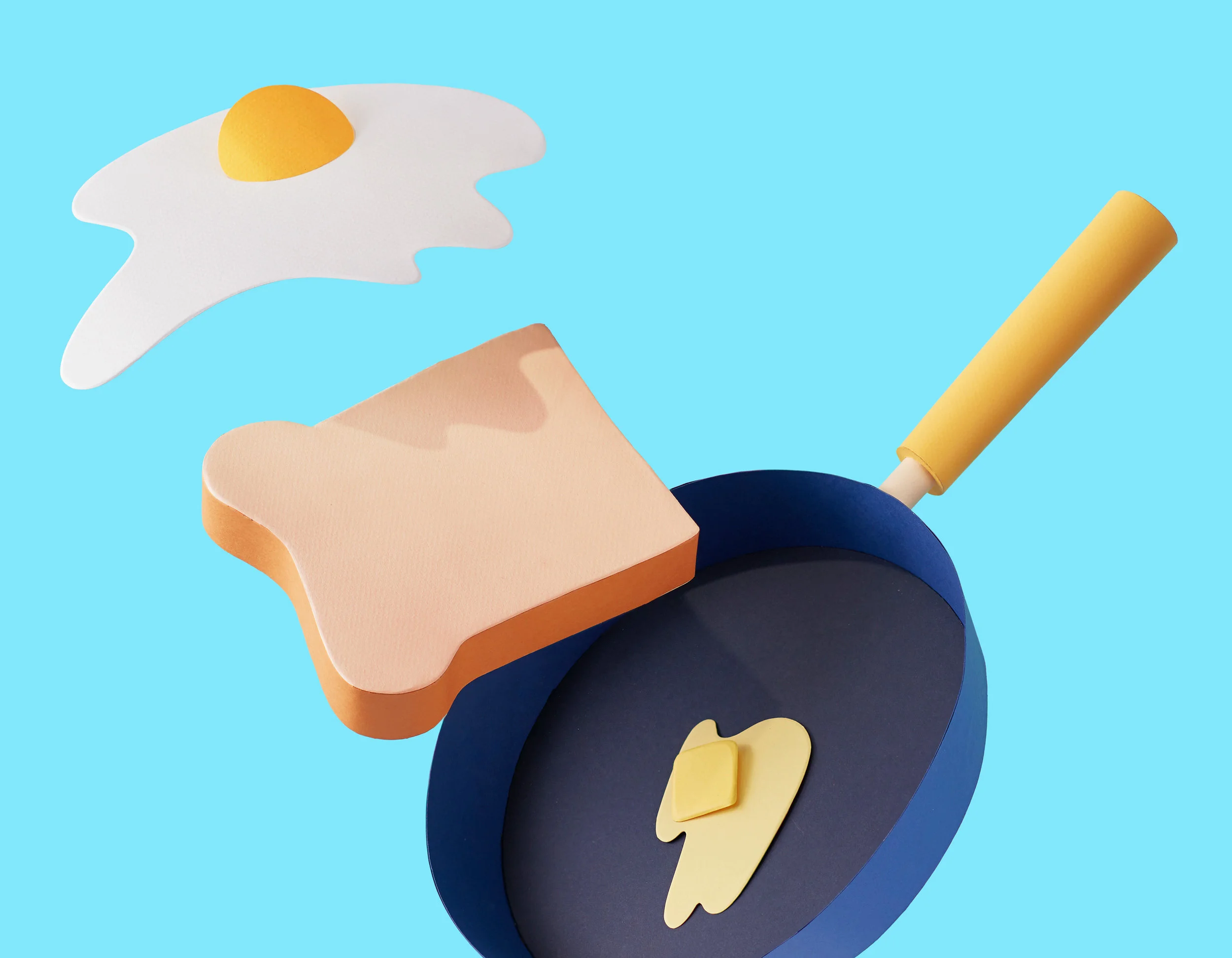 Paper breakfast for Ueno