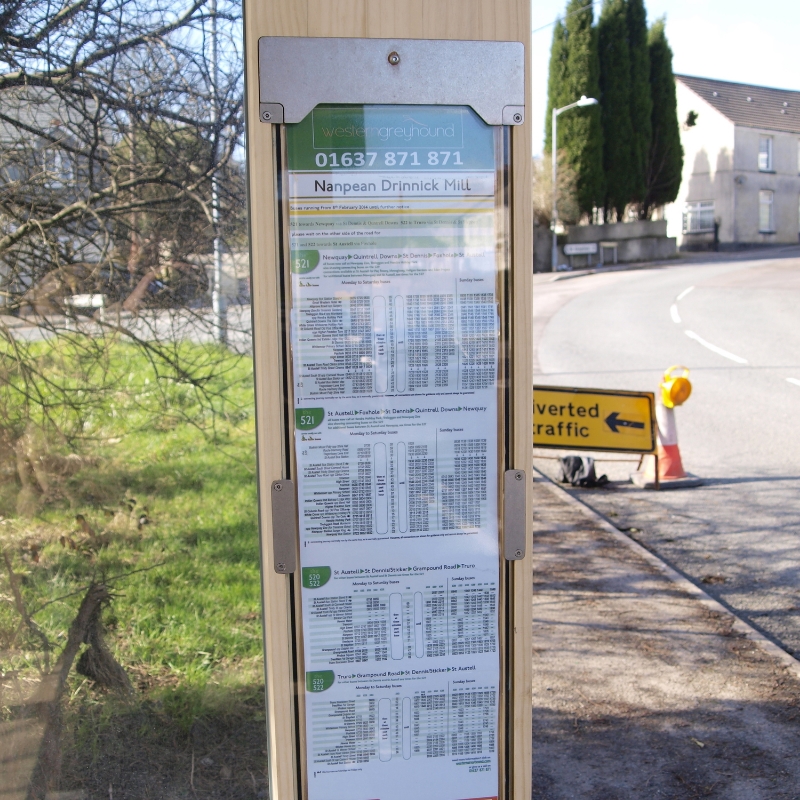 Integrated bus timetables