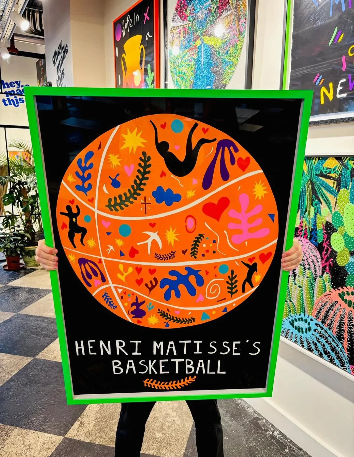 Check out my latest collection of paintings and prints currently on show at They Made This London #london #paintings #collection #artcollection #prints