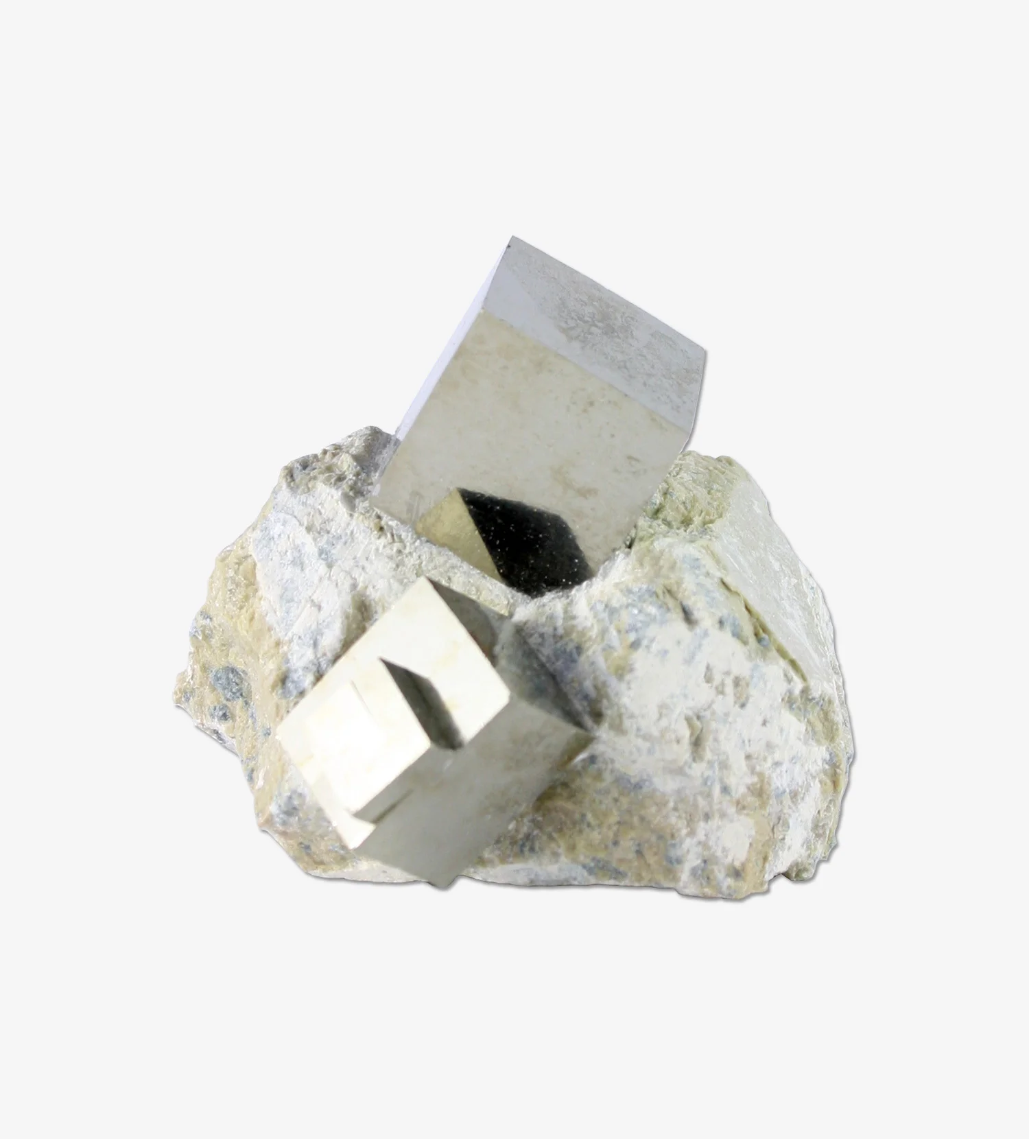 Natural PYRITE HEXAHEDRON Cluster 103 Grams