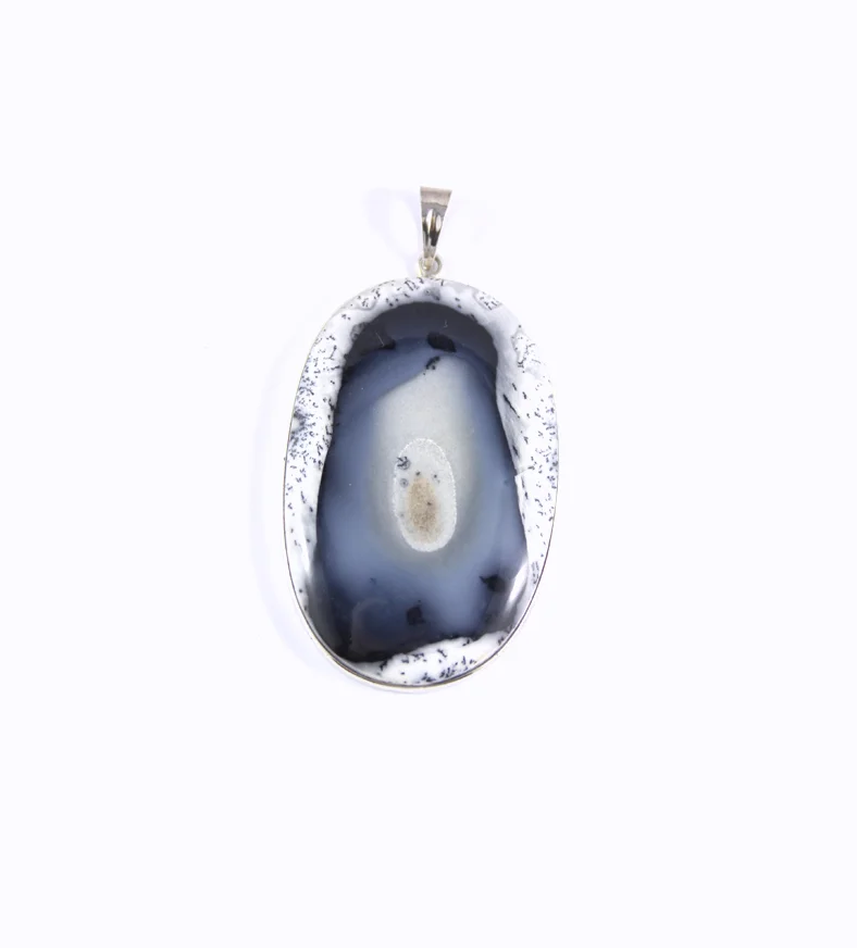 Dendritic Agate Pendant