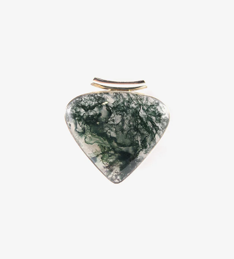 Moss Agate Pendant