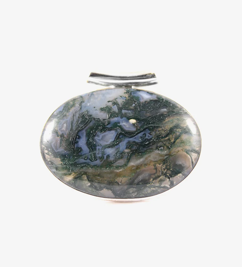 Moss Agate Pendant
