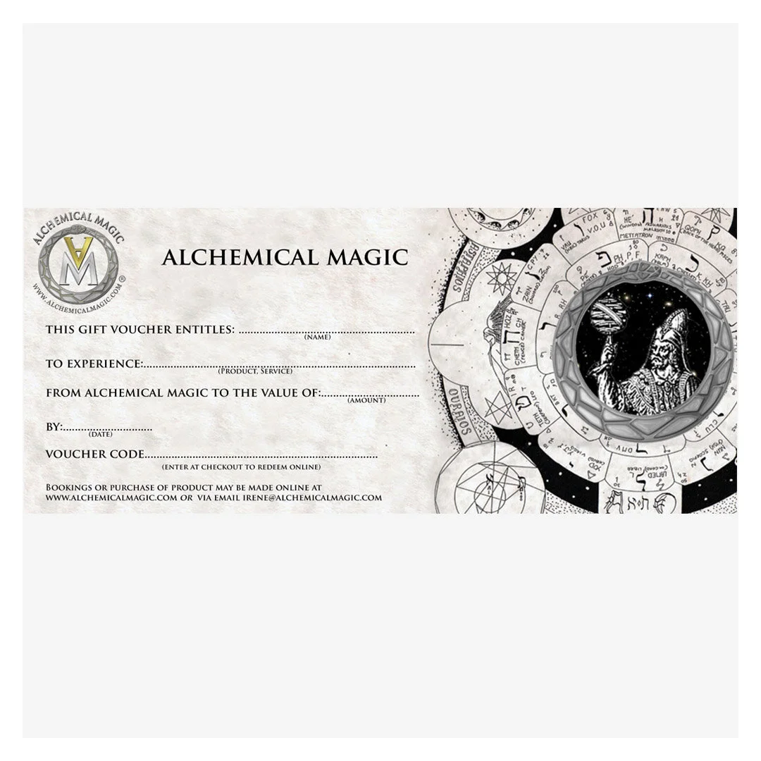 Alchemical Frequency Healing Gift Voucher - 90 minute session