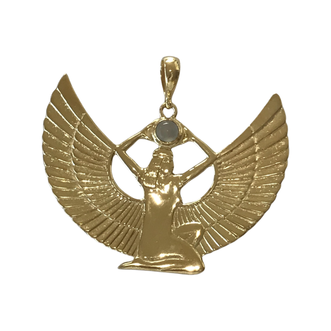 Goddess Isis Pendant (Gold)