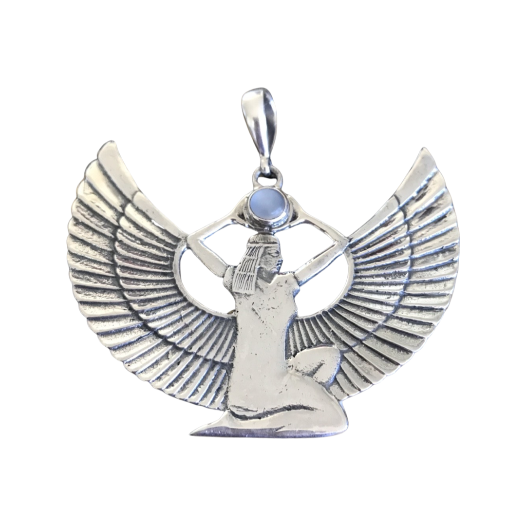 Goddess Isis Pendant (Silver)