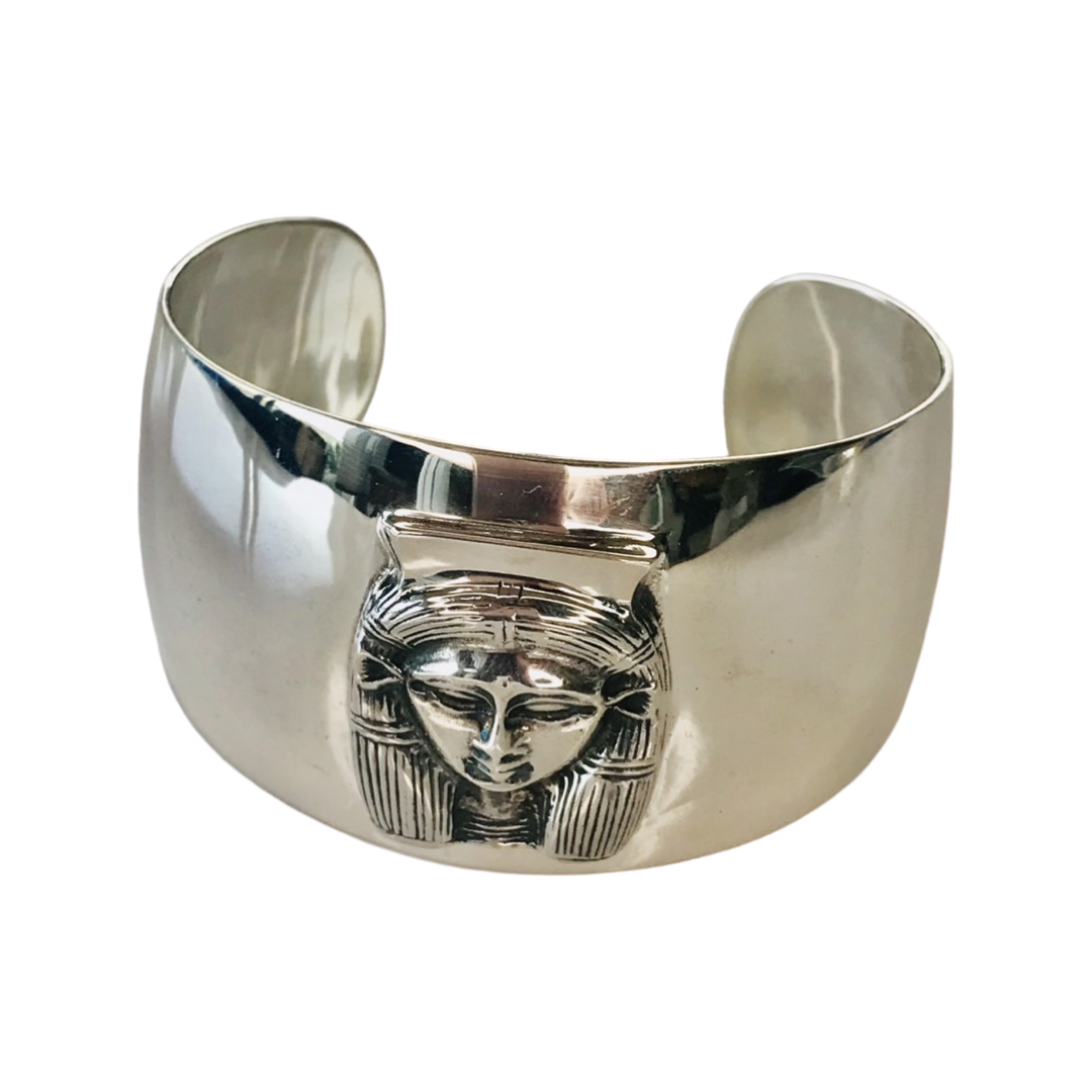 Hathor Silver Cuff